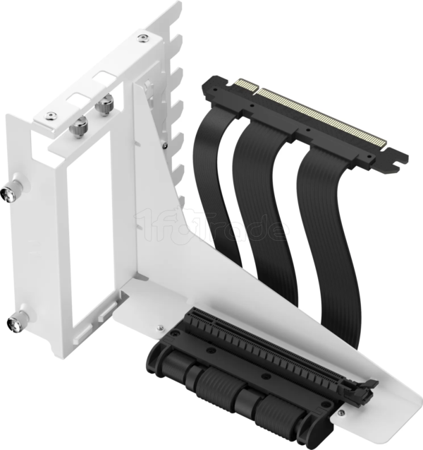 Kit Riser PCIe 4.0 16X  Fractal Design  Flex 2   avec support vertical et nappe 20cm (Blanc)