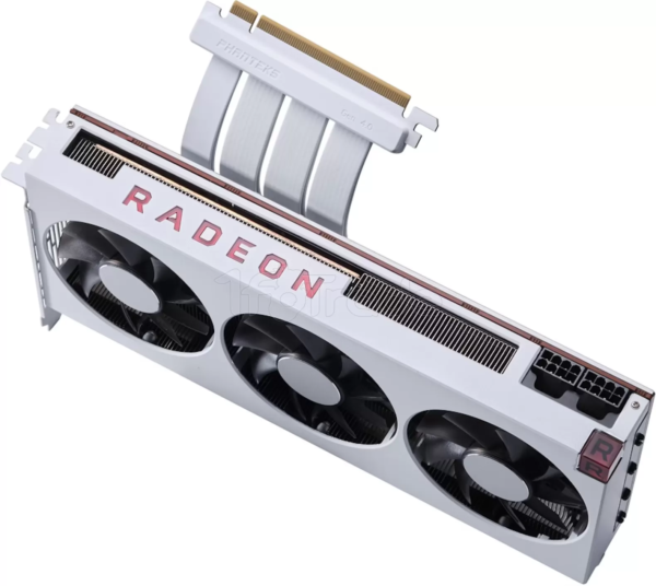 Riser PCIe 4.0 16X  Phanteks  Flatline   22cm (Blanc) – Image 2