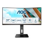 AOC P2 CU34P2A LED display 86,4 cm (34″) 3440 x 1440 pixels Quad HD Noir