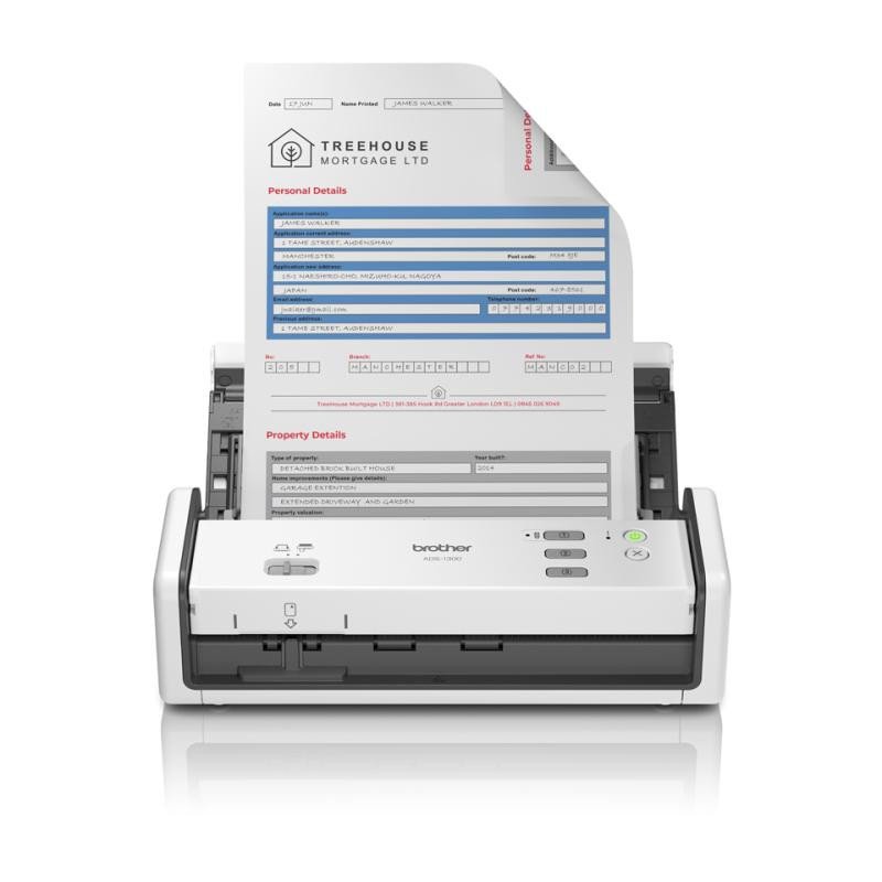 Brother ADS-1300  Blanc