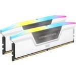 Corsair Vengeance RGB CMH32GX5M2E6000C36W 32 Go 2 x 16 Go DDR5 6000 MHz ECC