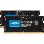 Crucial – DDR5 – kit – 32 Go: 2 x 16 Go – SO DIMM 262 broches – 4800 MHz / PC5-38400 – mémoire sans tampon