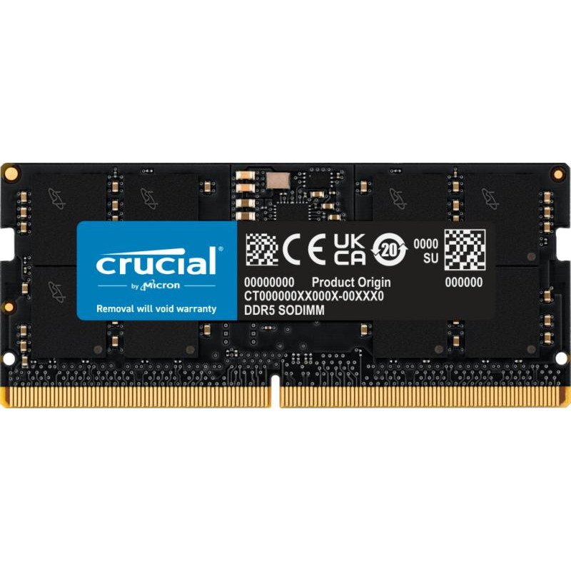 Crucial 16 Go 1 x 16 Go DDR5 5600 MHz ECC