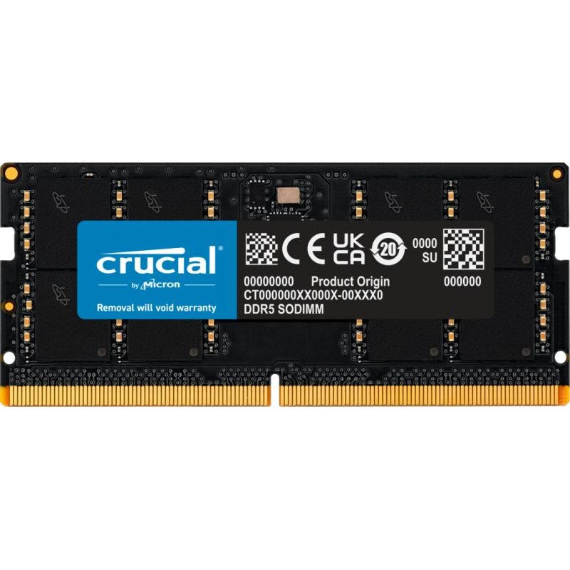 Crucial CT32G48C40S5 32 Go 1 x 32 Go DDR5 4800 MHz