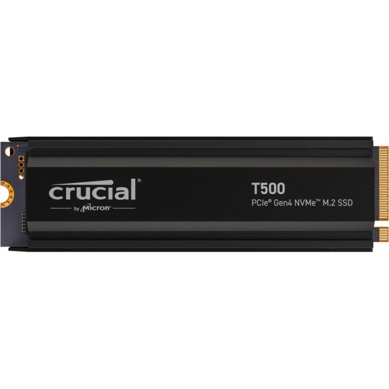 CRUCIAL T500 4T PCIe Gen4 avec dissipateur thermique