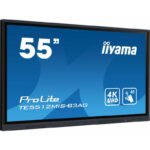 iiyama TE5512MIS-B3AG affichage de messages En forme de kiosk 139,7 cm (55&Prime;) LCD Wifi 400 cd/m² 4K Ultra HD Noir Écran tactile