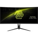 MSI MAG 342CQR E2 écran plat de PC 86,4 cm (34″) 3440 x 1440 pixels UltraWide Quad HD LCD Noir