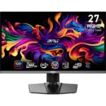MSI MPG 271QRX QD-OLED écran plat de PC 67,3 cm (26.5″) 2560 x 1440 pixels Wide Quad HD QDOLED Noir