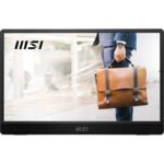 MSI Pro MP161 E2 Moniteur portable Noir 39,6 cm (15.6″) LED 1920 x 1080 pixels