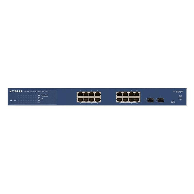 NETGEAR GS716T Géré L2/L3 Gigabit Ethernet (10/100/1000) Noir