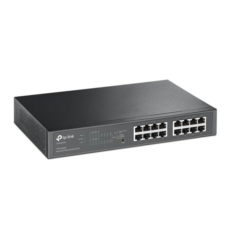 TP-LINK TL-SG1016PE - Switch Easy Smart 16 Ports Gigabit - 8 Ports PoE+