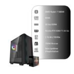 II.07 PC Gamer – NVIDIA RTX 5060 Ti 16 Go – AMD Ryzen 5 5800X – 1 To SSD NVMe – 32 Go RAM