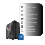 III.03 PC Gamer – NVIDIA RTX 5070 – Intel i7 14700KF – 1 To SSD NVMe – 32 Go RAM