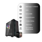 III.09 PC Gamer – NVIDIA RTX 5070 – AMD Ryzen 7 5700X3D – 1 To SSD NVMe – 32 Go RAM
