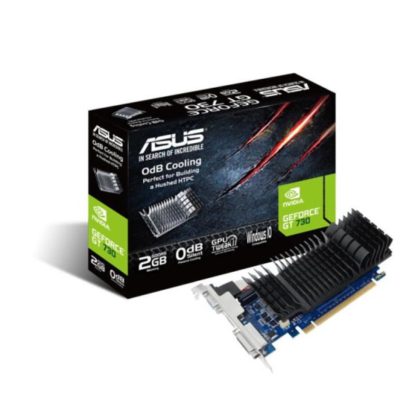 ASUS GT730-SL-2GD5-BRK - carte graphique - GF GT 730 - 2 Go – Image 2