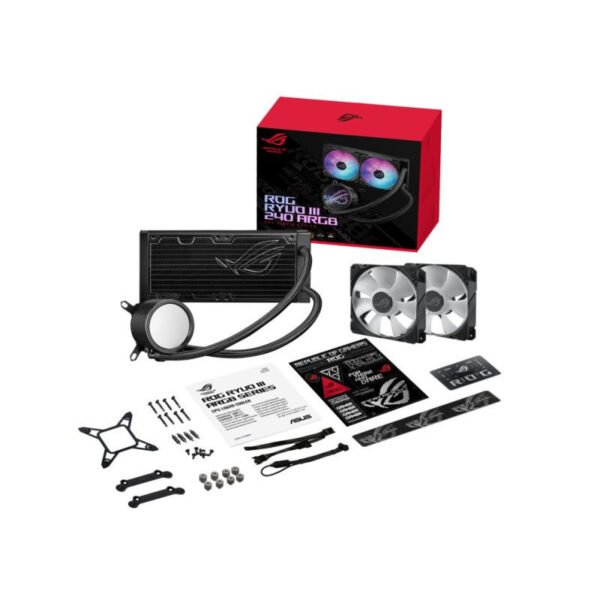 ASUS ROG Ryuo III 240 ARGB Processeur Kit de refroidissement du liquide 12 cm Noir – Image 6