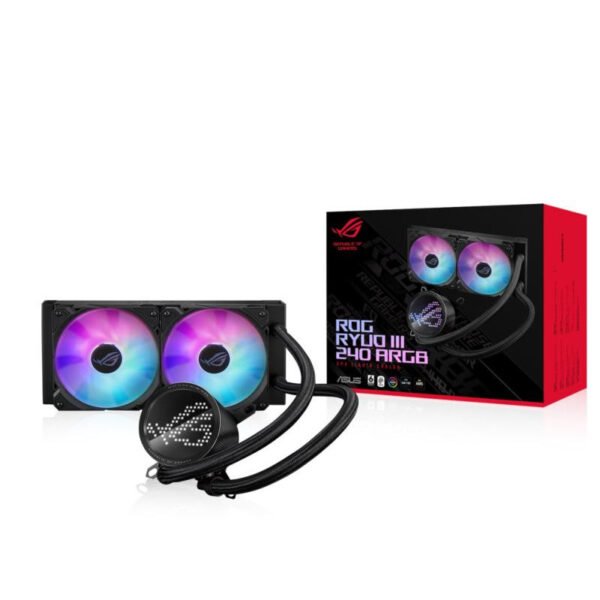 ASUS ROG Ryuo III 240 ARGB Processeur Kit de refroidissement du liquide 12 cm Noir – Image 7