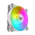 ASUS TUF GAMING TF120 ARGB WHITE EDITION Boitier PC Refroidisseur d’air 12 cm Blanc 1 pièce(s)
