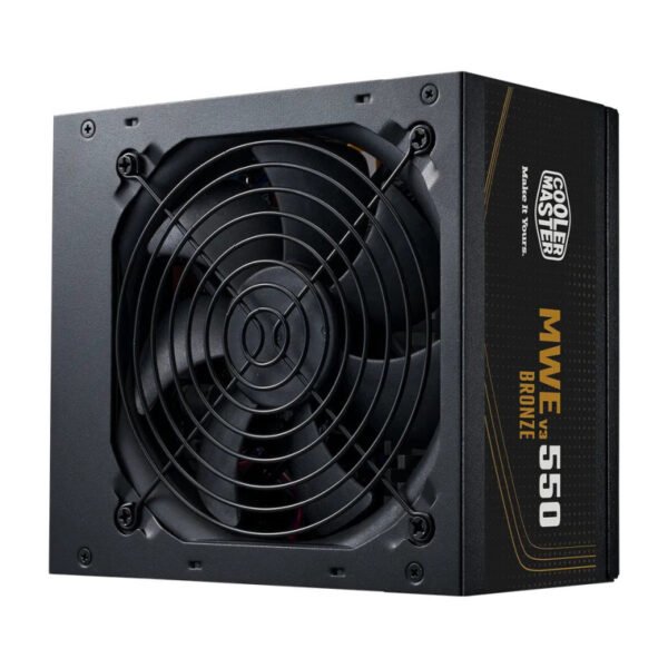 COOLER MASTER MWE 550W  V3  ATX 3.1 - 80+ BRONZE - 550 WATTS – Image 2