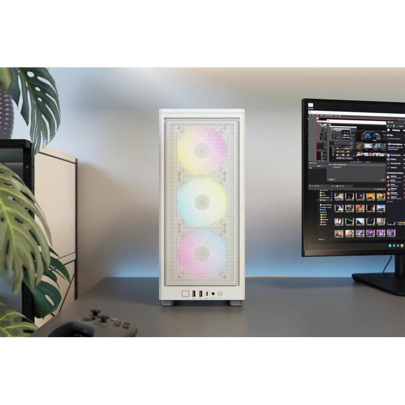 CORSAIR 2000D RGB AIRFLOW MINI ITX BLANC – Image 14