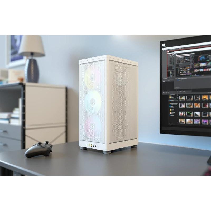CORSAIR 2000D RGB AIRFLOW MINI ITX BLANC – Image 15