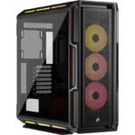 CORSAIR 5000T LX RGB Tempered Glass MT Smart Noir