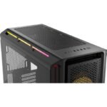 CORSAIR 5000T LX RGB Tempered Glass MT Smart Noir