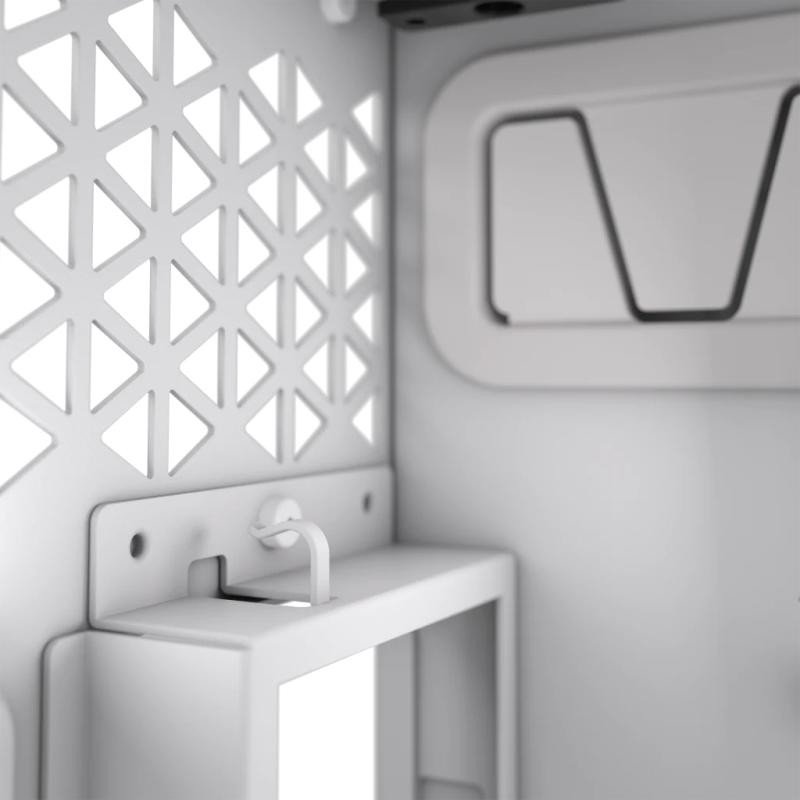 CORSAIR 6500D AIRFLOW Mid-Tower Dual Chamber PC Case-WHITE – Image 5