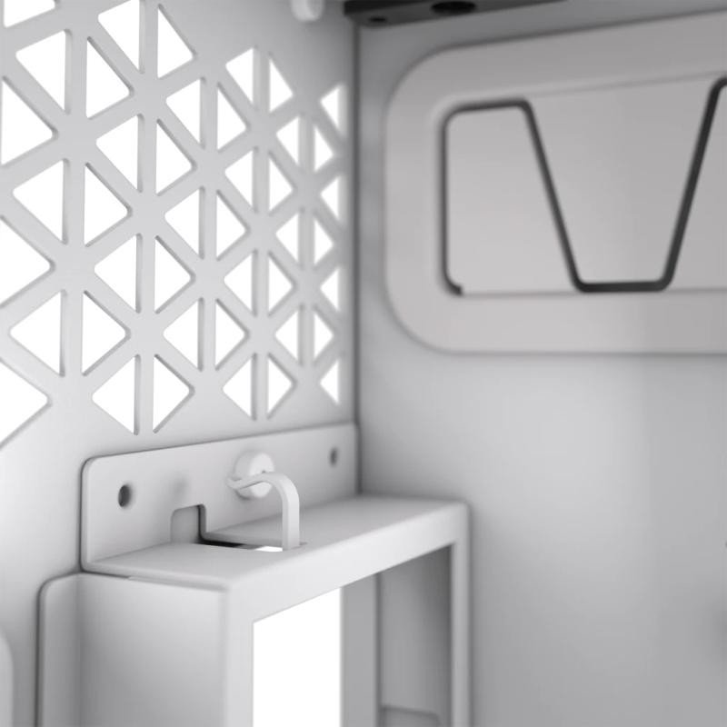 CORSAIR 6500X Mid-Tower Dual Chamber PC Case-WHITE – Image 5