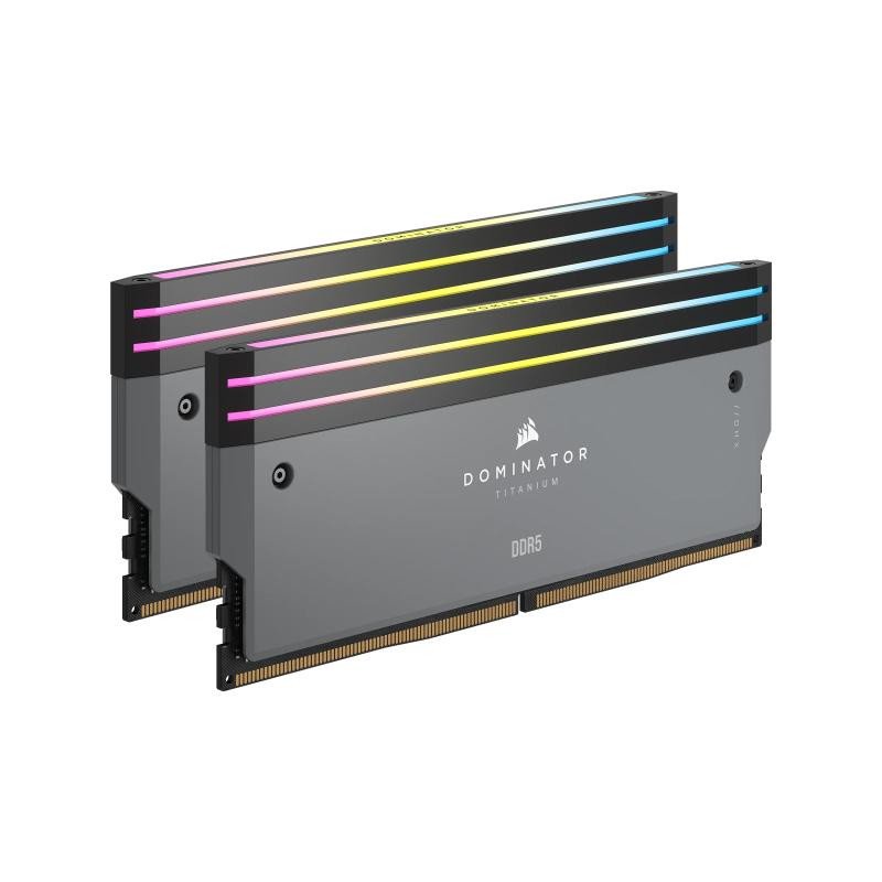 CORSAIR DOMINATOR TITANIUM RGB 64GO (2X32GO) DDR5 6000 MHZ – Image 2