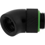CORSAIR Hydro X Series XF Embout 45° rotatif – Noir (x 2)