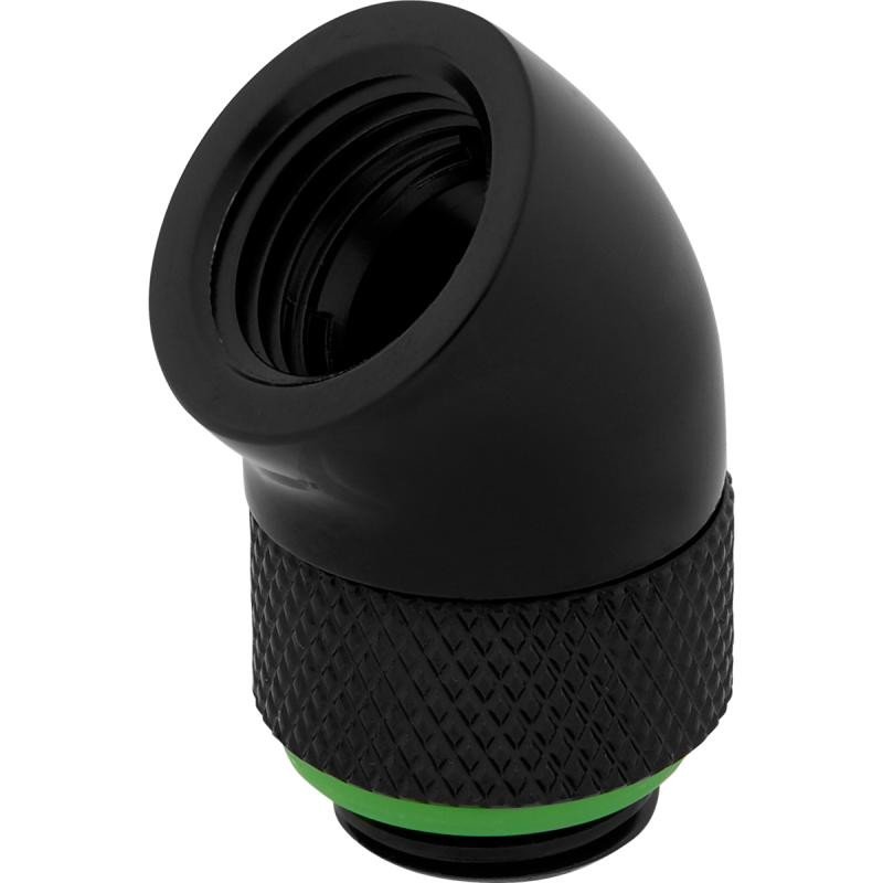 CORSAIR Hydro X Series XF Embout 45° rotatif - Noir (x 2) – Image 2