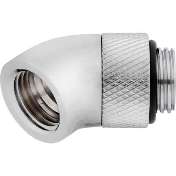 CORSAIR Hydro X Series XF Embout 45° rotatif - Chrome (x 2)