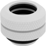 CORSAIR Hydro X Series XF Connecteur – Blanc (x 4)