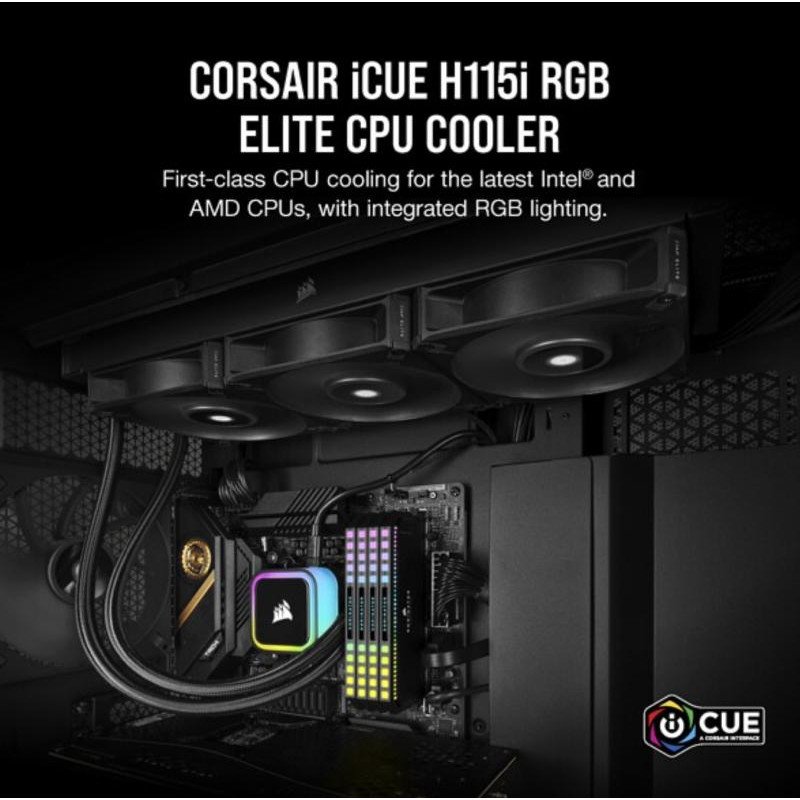 CORSAIR ICUE H115i RGB ELITE – Image 2