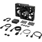 Corsair iCUE LINK RX140 MAX Boitier PC Ventilateur 14 cm Noir 2 pièce(s)