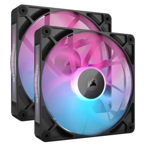 Corsair iCUE LINK RX140 RGB Boitier PC Ventilateur 14 cm Noir 2 pièce(s) – Image 2