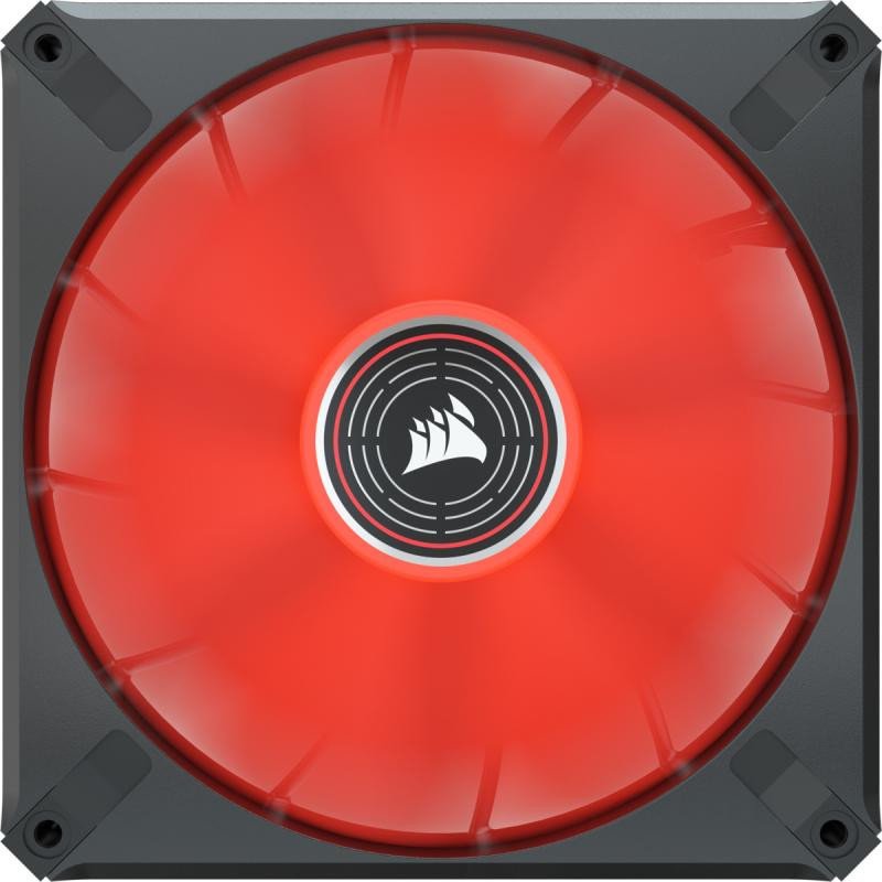CORSAIR ML140 LED ELITE 140mm Magnetic Levitation Rouge SINGLE PACK – Image 4
