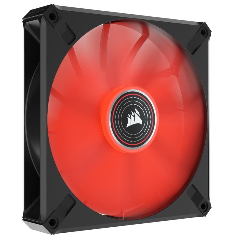 CORSAIR ML140 LED ELITE 140mm Magnetic Levitation Rouge SINGLE PACK