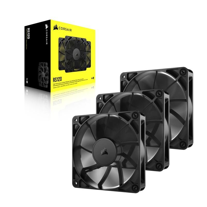 Corsair RS120 Boitier PC Ventilateur 12 cm Noir 3 pièce(s) – Image 6