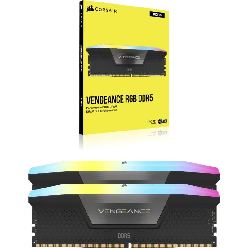 Corsair Vengeance RGB CMH32GX5M2B6400C32 32 Go 2 x 16 Go DDR5 6400 MHz – Image 4