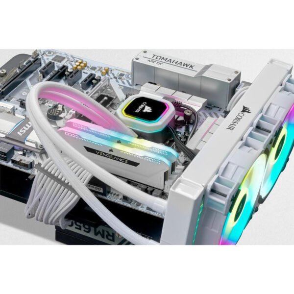 Corsair Vengeance RGB Pro CMH32GX4M2E3200C16W 32 Go 2 x 16 Go DDR4 3200 MHz – Image 2