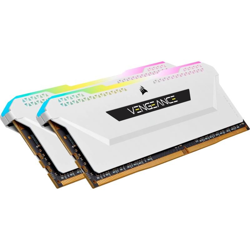 Corsair Vengeance RGB Pro CMH32GX4M2E3200C16W 32 Go 2 x 16 Go DDR4 3200 MHz