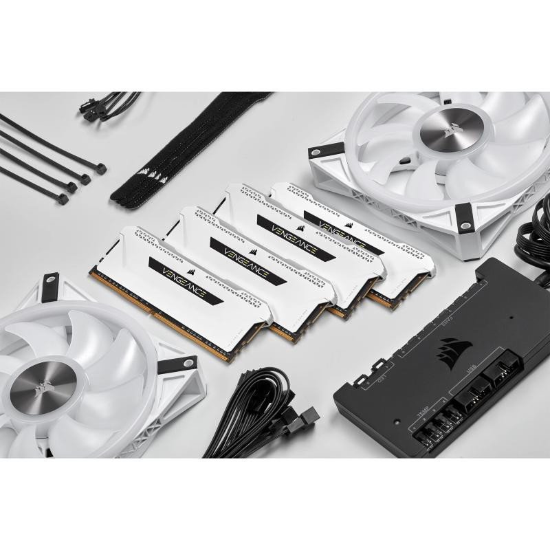 Corsair Vengeance RGB Pro CMH32GX4M2D3600C18W 32 Go 2 x 16 Go DDR4 3600 MHz – Image 5