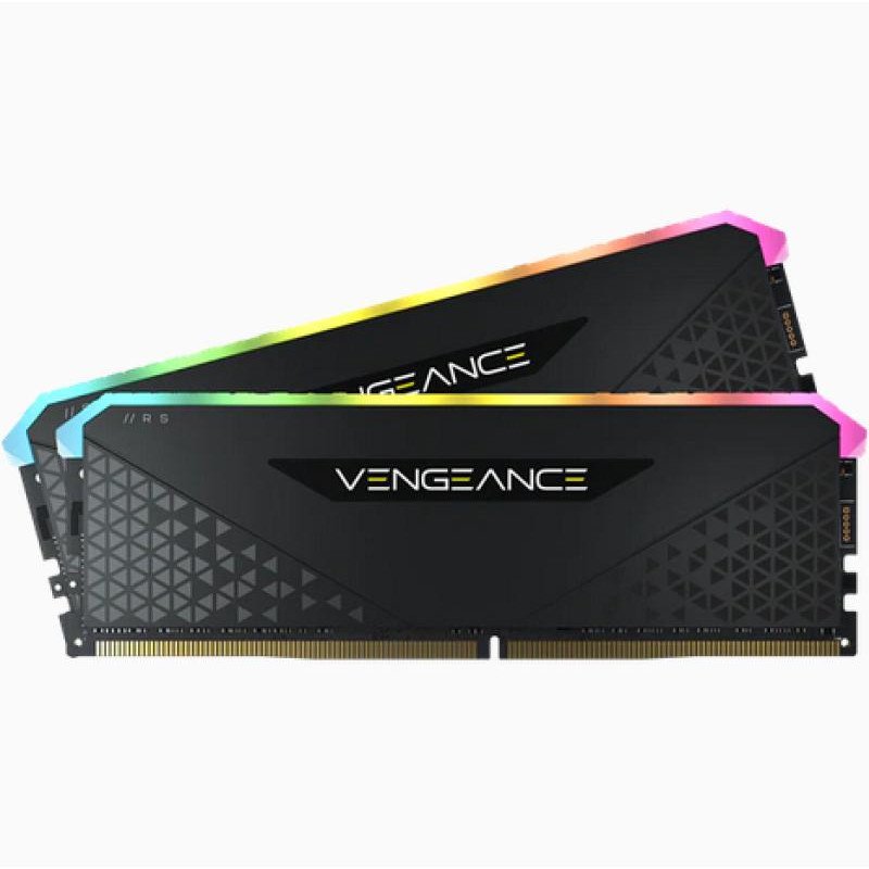 CORSAIR Vengeance RGB RS - DDR4 - kit - 32 Go: 2 x 16 Go - DIMM 288 broches - 3200 MHz / PC4-25600 - mémoire sans tampon – Image 3