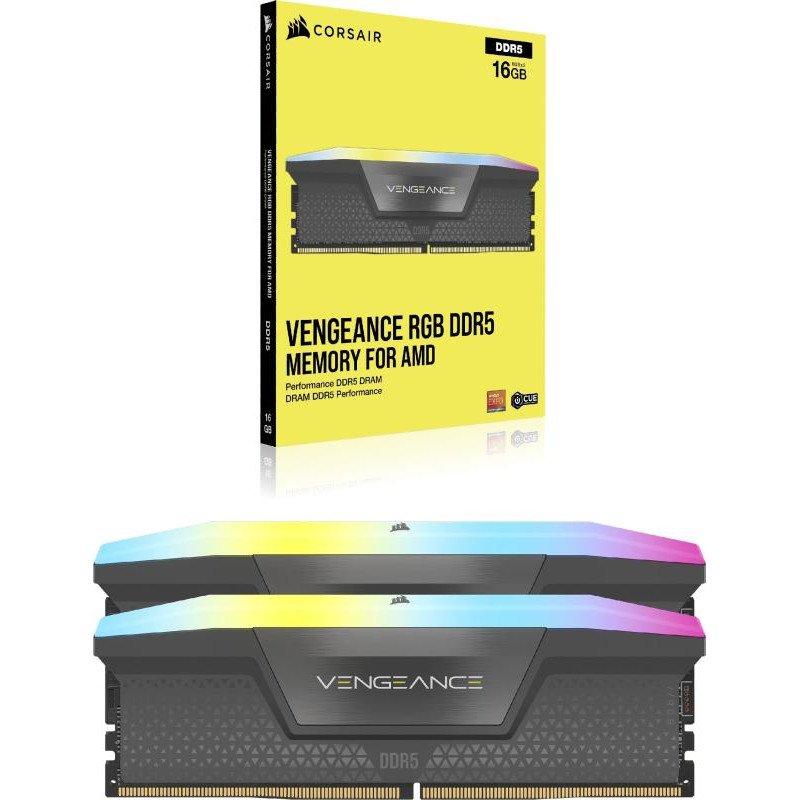 Corsair Vengeance RGB CMH32GX5M2E6000Z36 32 Go 2 x 16 Go DDR5 6000 MHz – Image 5
