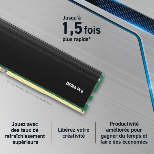 CRUCIAL PRO 32G (1x32G) DDR4-3200 Tray Gaming *CP32G4DFRA32AT – Image 3