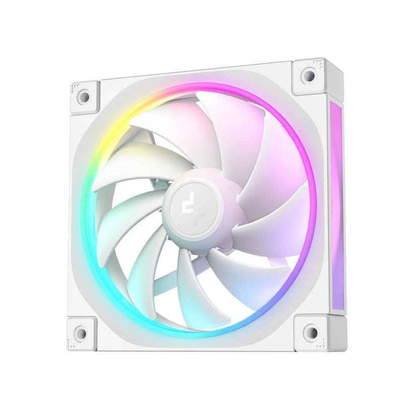 DeepCool FL12 WH-3 in 1 Boitier PC Ventilateur 12 cm Blanc 3 pièce(s) – Image 2