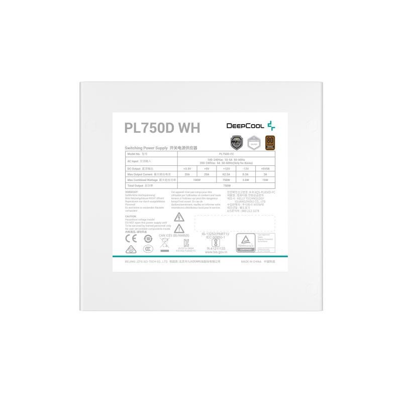 DEEPCOOL PL750-D WH - 80 PLUS Bronze – Image 3