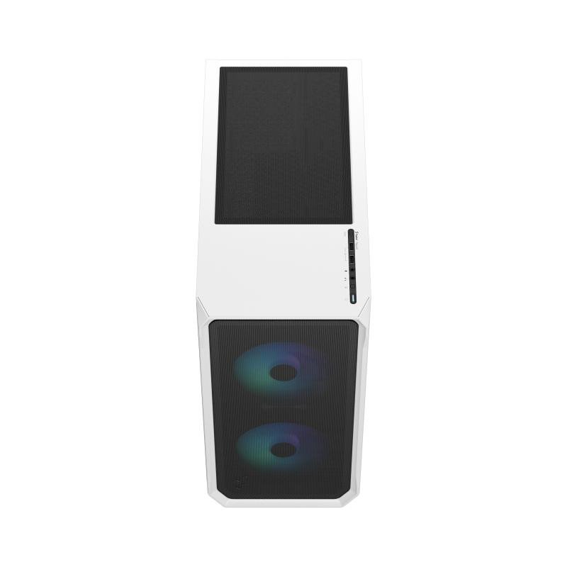 Fractal Design Focus 2 RGB White TG Clear Tint – Image 3